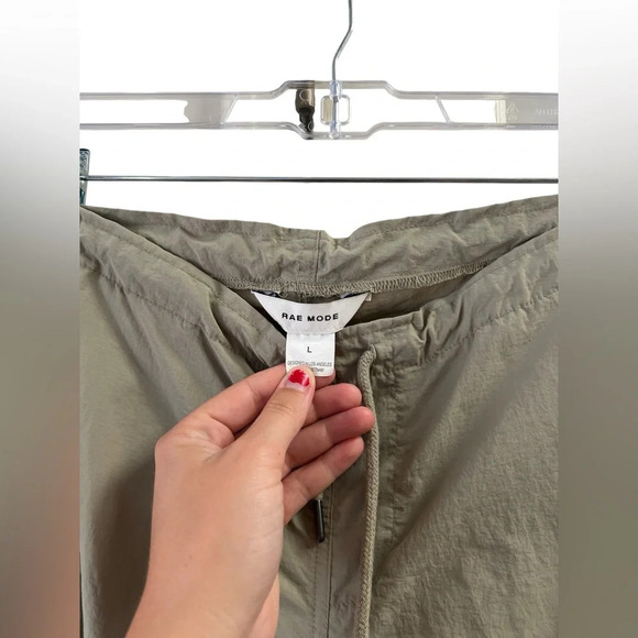 Rae mode grey parachute sweat pants - Picture 4 of 8